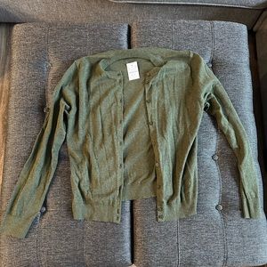 J Crew Women’s button up sweater